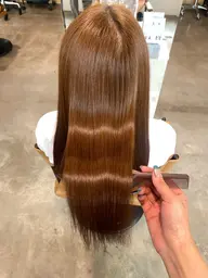 【乾かすだけでまとまる✨】縮毛矯正ストレート＋カット🪄