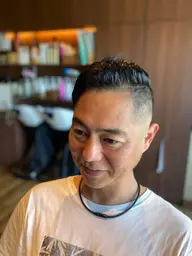 🌈メンズカット＋白髪ぼかしクイックワンカラー🌈（スパシャンプー・ブロー込）※ブリーチなし