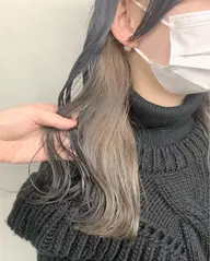 ✨『インナーカラー』ブリーチ➕カラー➕内部補修リペアトリートメント