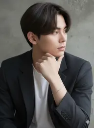 《U-30》💙センターパートスタイル💙×👦メンズカット✂️【🐬クチコミ書いていただける方限定🐬】