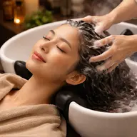 デザインカット+炭酸クリームヘッドスパ🫧