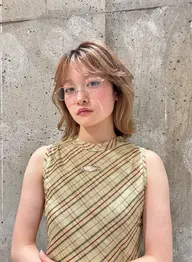 【🌸ミニモ限定価格】 ダブルカラー⚡️(ブリーチ込)