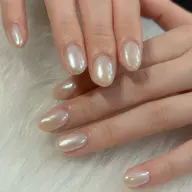 ミラーネイル🪩（オフ、ケア込み）