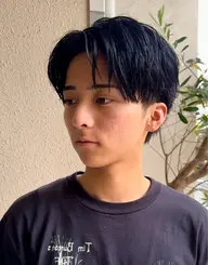 今流行りの大人気フェザーパーマ/ウルフパーマ ¥11500