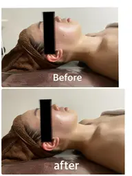 小顔コルギ60分+選べるオプション15分(膝下足裏・腕肩首肩甲骨剥がし・ドライヘッドスパ・デコルテ・腸マ)計75分