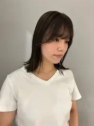 ロング料金なし ワンカラー+超音波プレミアムトリートメント