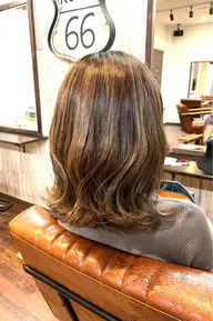 【1日3組限定】💇‍♀️デザインカット＋艶髪フルカラー＋毛髪リペアトリートメント