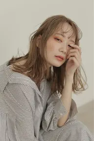 カット💇🏼‍♀️➕艶カラー💛💙ヘッドスパ🫧🌻