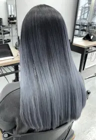 【土日祝・月曜限定】バレイヤージュカラー🩶＋艶トリートメント