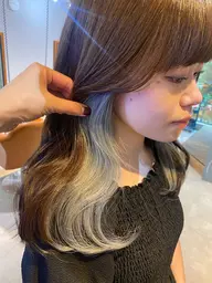 💁‍♀️当日限定❤️‍🔥人気No.1❤️‍🔥似合わせカット & インナーカラー & シルクトリートメント