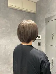 ブリーチオンカラー（ショート​〜​ボブ）🪄（メンズ不可）