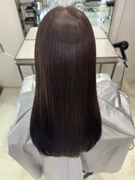 ご新規様限定✨艶々ストレートに🫶✨【ナノケア縮毛矯正】+【似合わせカット】+【ウォータートリートメント】