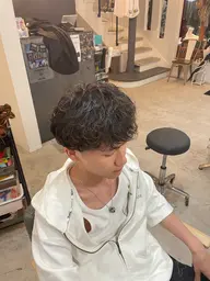 カット＋シャドウパーマ