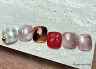 ご新規様限定　フットネイル定額サンプル　オフ込み