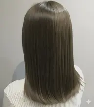 選べるカラー（アディクシーカラー、クオルシアカラー、白髪染めetc）　+選べる髪質改善トリートメント