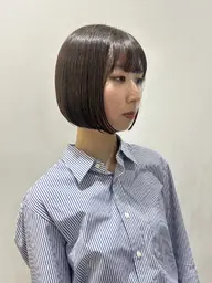 【ボブ】🐝カット＋透明感カラー＋ウルトワ水素トリートメント🐝