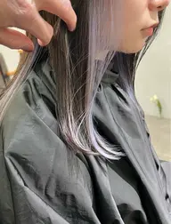 カット+インナーカラー・イヤリングカラー(システムトリートメント付)