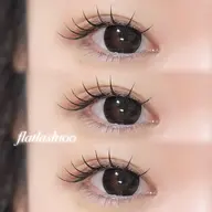 マツエク🖤フラットラッシュ80本