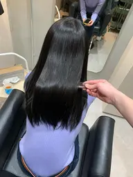 ハイライト後のメンテナンス！カラーをしながら髪質改善！カット＋髪質改善入りカラー＋トリートメント😆✨［白髪ぼかしも可］