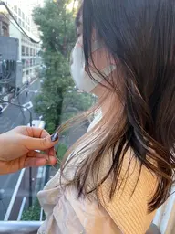 🦋ダメージレスにイメチェン💖カット＋カラー＋イヤリングカラーエクステ10本🦋(当日予約NG🙅‍♀️)