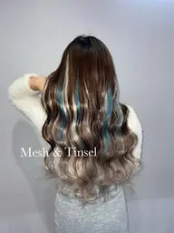 ✨キラキラティンセル✨1本¥150(⚠️ティンセルをつける際にエクステに挟む為長さ不要でもエクステ代が＋されます)