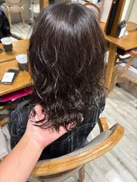 ドライカット＋韓国風デジタルパーマ