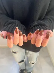 【モデル】ミラーフレンチ✨(ベースカラー込み)