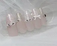 オフケア込✨自爪定額アート/デザインサンプルから選べる(フォトスナップにデザインあり)