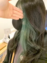 ⭐️💖フェイスフレーミング💖⭐️(カット＋全体カラー＋部分ブリーチ込み)プチトリートメント付き⭐️