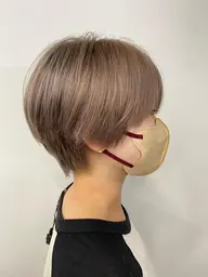 似合わせカット＋ケアブリーチWカラー＋Aujua4stepTR