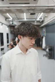 【men's3月限定クーポン】人気No.1カット+パーマ🤡当日予約可能♪詳細を必ず確認お願いします!