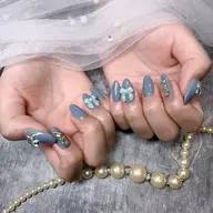 ❣️《スカルプ長さだし》❣️ 6本持ち込みデザインアート(メンズ予約可) 【新規ソフトジェルオフ無料】