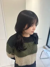 【minimo限定🍑】似合わせ顔周りカット+サラツヤストレートorゆるふわ巻き髪