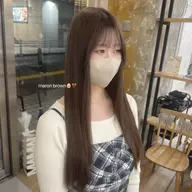 ブリーチ無し❌ 【 ダメージ軽減 】透明感UP⤴️ ダブルイルミナ艶カラー✨