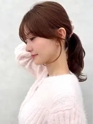 結んでも可愛い顔まわりカット🩷🎀🪄