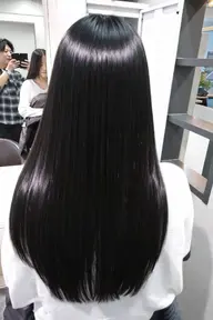 カット+Premium艶髪ストレート(縮毛矯正)+マイクロバブル(MB) ¥17900