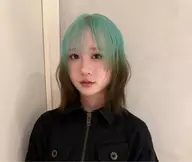 [デザインカラー]ブリーチ+デザインカラー+オリジナルトリートメント🩵ルーツカラー/梅田/ハイトーン/19時から