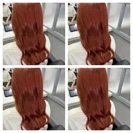 【ミニモ限定メニュー💕】ケアブリーチ＋カラー＋トリートメント💕《 インナーカラー 🦄🌸、全頭ブリーチもOK🍒》