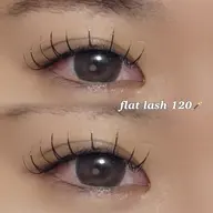 【ミニモ限定🩷】マツエクフラットラッシュ120本 🪄