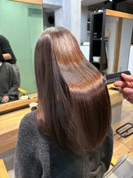 新規限定)cut＋ケラチンカラー＋2STEPトリートメント13500→11500