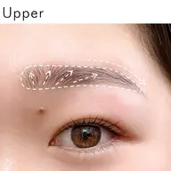 学割U24🎓《ナチュラル眉🌱》美眉アイブロウWAX＋間引き (メイク込) ¥4500