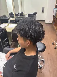 メンズカット＋ツイストスパイラルパーマモデル募集