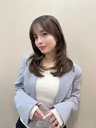 似合わせカット＋前髪ストレート＋ダメージレス保湿トリートメント✨