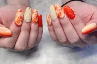 ハンドネイル♡ （オフあり）長さ出し10本付き　お持ち込みデザイン（当日予約は受付ておりません🙇‍♂️）