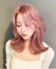 【外国人風♪】ブリーチ＋フルカラー 12900　※ケアブリーチ変更可