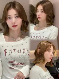 ❣️今だけ半額❣️骨格診断似合わせカット＋髪質改善縮毛矯正+高保湿トリートメント【韓国/ボブ/ウルフ/ショート/前髪/】