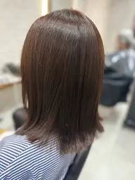 カラー+髪質改善水素トリートメント✨