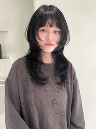 【カット】レイヤー／ウルフスタイル🎀