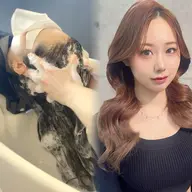 お出かけ前にリフレッシュシャンプー🫧 ＋ 可愛く巻き下ろし🎀