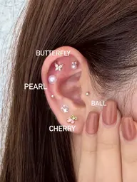 耳ツボジュエリー（ジュエリーなし）